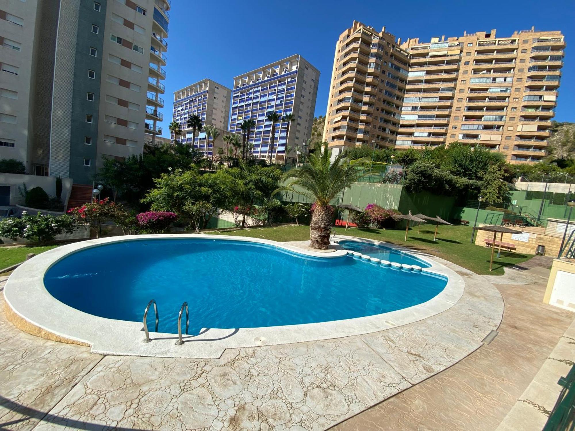Apartamento Benidorm Con Piscina En La Playa Cala de Finestrat Exterior photo