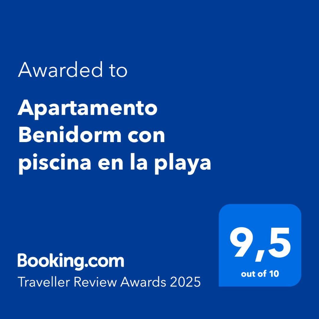 Apartamento Benidorm Con Piscina En La Playa Cala de Finestrat Exterior photo